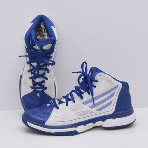 Adidas Adizero Men's Blue & White Athletic Sneakers Shoes Sz 13 Read Description
